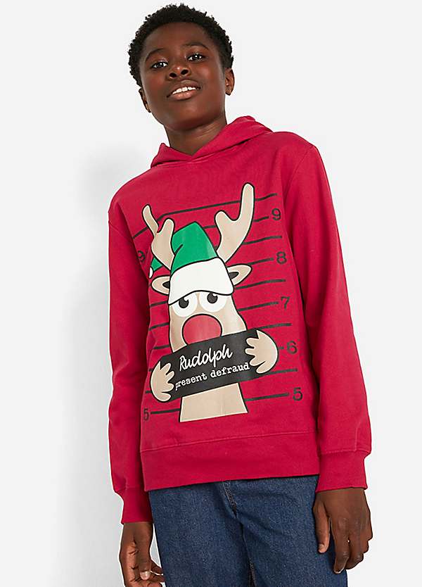 bonprix Kids Long Sleeve Christmas T-shirt