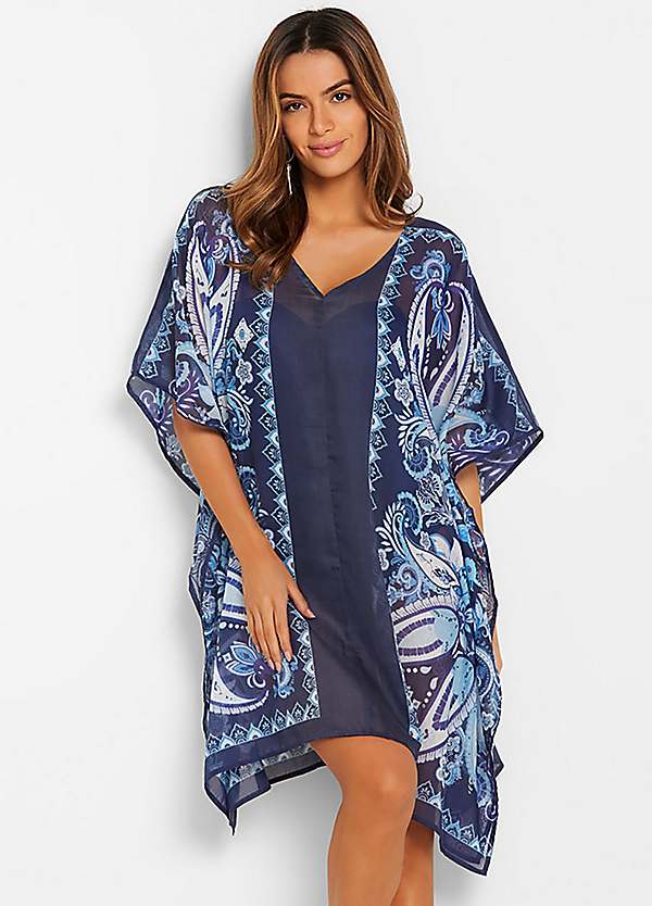 bonprix Printed Beach Kaftan Grattan