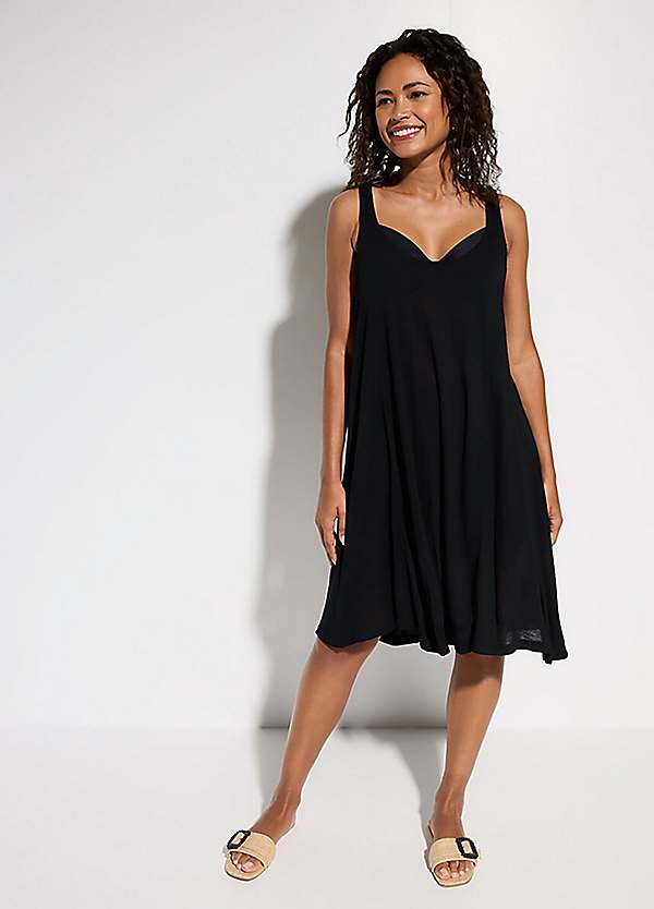 bonprix Racer Back Jersey Beach Dress | Grattan bonprix Racer Back Jersey Beach Dress | Grattan