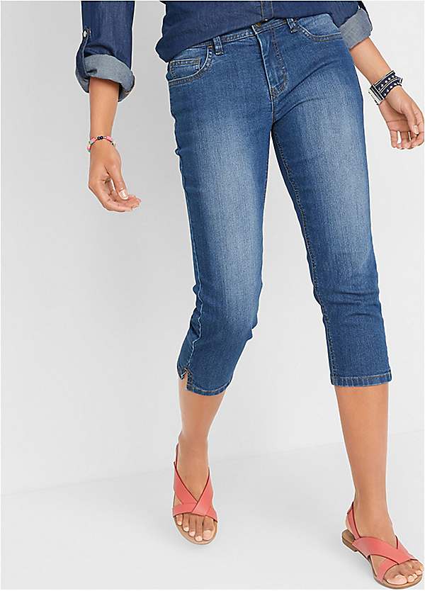 bonprix Stretch Capris Jeans Grattan