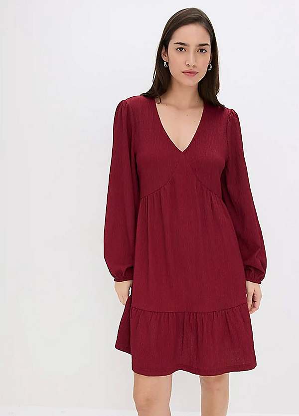jersey tunic dress uk Cotton Jersey Tunic Pocket Dress in Green