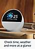 Amazon Echo Spot (2024) Smart Alarm Clock with 2.8 Inch Screen & Alexa ...
