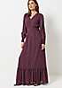 Long Tall Sally Dobby Button Maxi Dress | Grattan