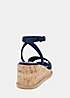 Novo Bali Mid Wedge Two Part Sandals | Grattan