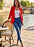 Roman Petite Pocket Ponte Blazer | Grattan