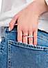 Thomas Sabo Sterling Silver Pink Ring | Grattan